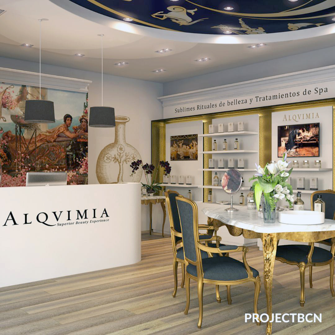 Projectbcn_'s tweet photo. Reformar un local es crear una experiencia de compra única. Gracias a Topten Franquicias por habernos dado la oportunidad de colaborar en la realización de los interiores de Alqvmia. #alqvimia #localescomerciales #diseñodelocales #reformasdetiendas https://t.co/FTqc3d8egf