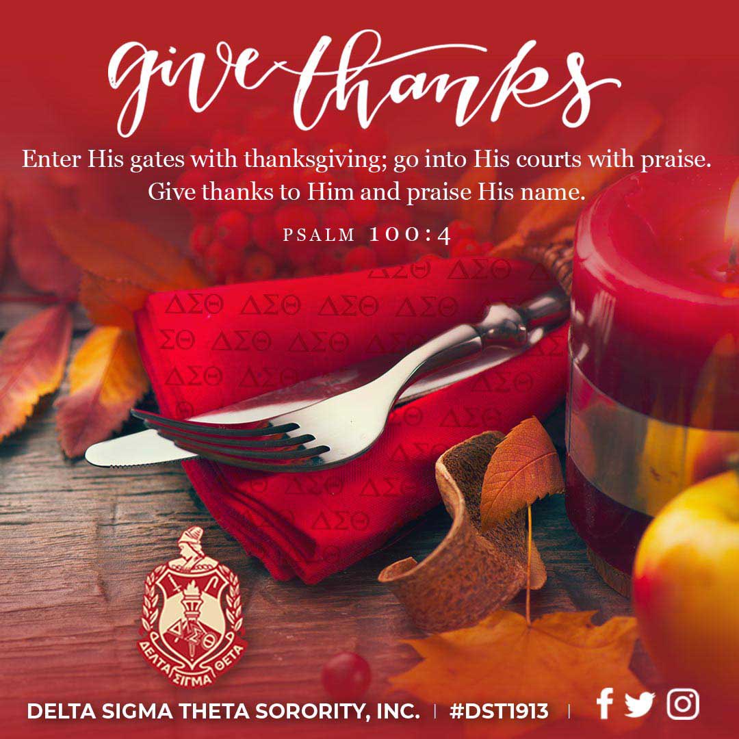 From our families to yours, may you have a blessed Thanksgiving! #JoyInOurSisterhood