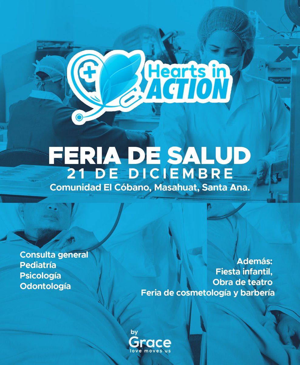 ByGraceSV's tweet photo. #FeriaDeSalud | Queremos anunciarte nuestra primer feria de salud, a realizarse en la Comunidad El Cóbano, municipio de Masahuat en el departamento de #SantaAna para inscribirte como voluntario puedes acceder al enlace en el primer comentario abajo👇 antes del 10 de diciembre. https://t.co/uMkROCP99E