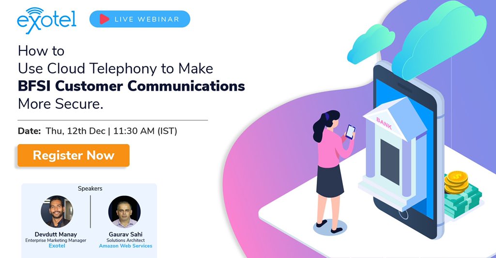 Flight attendant: Is there a doctor on this flight?

Dad: *nudging me* that should've been you. Not asking for help on setting up cloud telephony for BFSI, are they?

Me: Glad you brought that up cos we're partnering up with <a href="/AWS_Partners/">AWS Partner Network</a> to do just that 
exotel.com/lp/webinar-bfs…