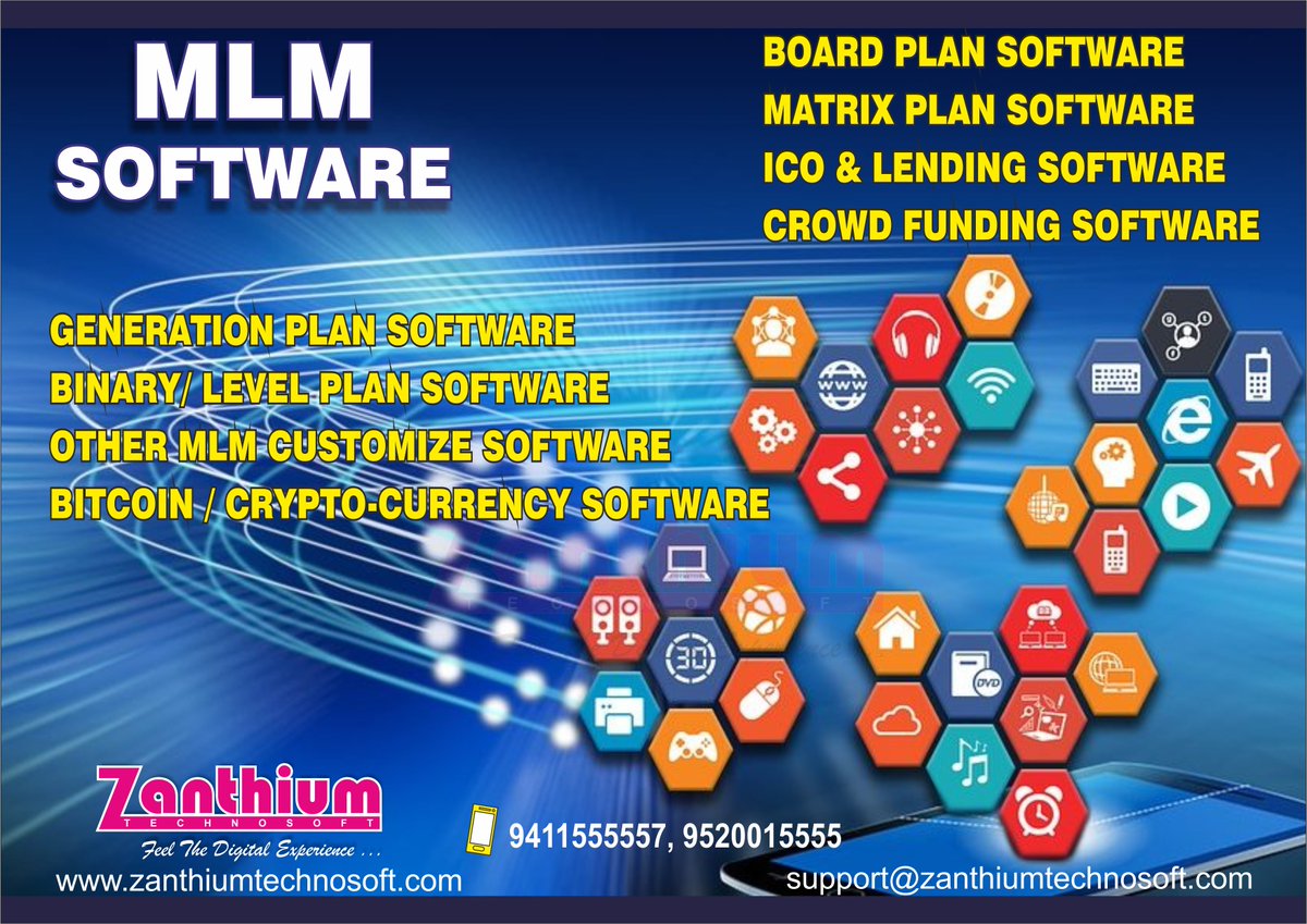 zanthiumtech's tweet image. If you want to start your own MLM Company
Don't Wait
We Are with You
Contact Us - +91-9520015555 / 9411555557
Zanthium Technosoft Pvt. Ltd.
zanthiumtechnosoft.com
.
.
.
.
#MLMSoftware
#boardplansoftware
#matrixplansoftware
#crowdfundingsoftware
#generationplansoftware