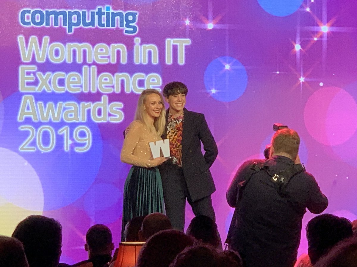 Diversity project of the year award goes to <a href="/FPressly/">Faye Pressly</a> #RoleModel #WomeninITExcellence <a href="/Computing_News/">Computing.co.uk</a> <a href="/DidFest/">DIDFest</a>