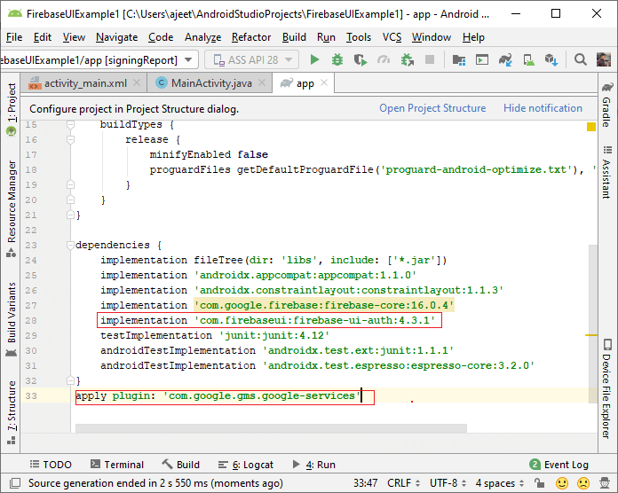 nehamail1105's tweet image. Firebase UI: Authentication using email/password
bit.ly/2shrc54_Fireba…
Firebase UI is an open-source library and very simple to use. We can customize it because it is open-source.
#Firebase_UI      #firebase_tutorial #UI_Authentication_using_email_link