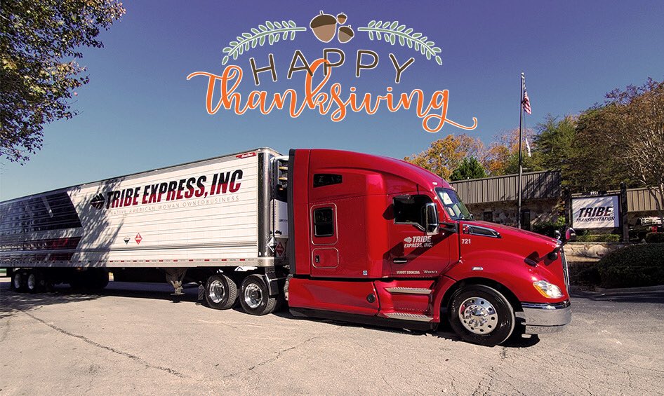 TribeTrans's tweet image. Happy Holidays from your Tribe family. We wish you a happy and heartfelt Thanksgiving filled with good food and great memories.