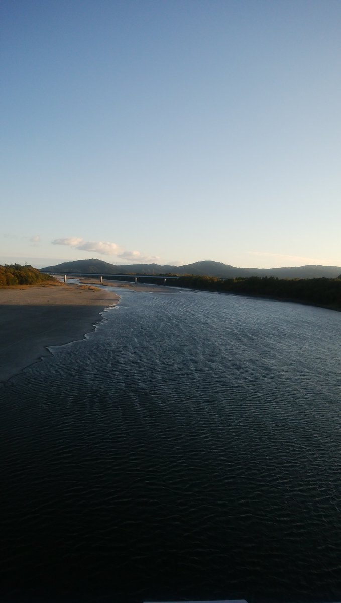 akibunta's tweet image. 本日の仁淀川