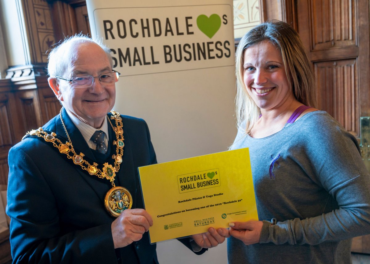 Rochdale Pilates &amp; Yoga Studio is a Pilates, Yoga, Fitness and Wellness Studio in the heart of Rochdale and is our #Rochdale30 for today.  facebook.com/RochdalePilates