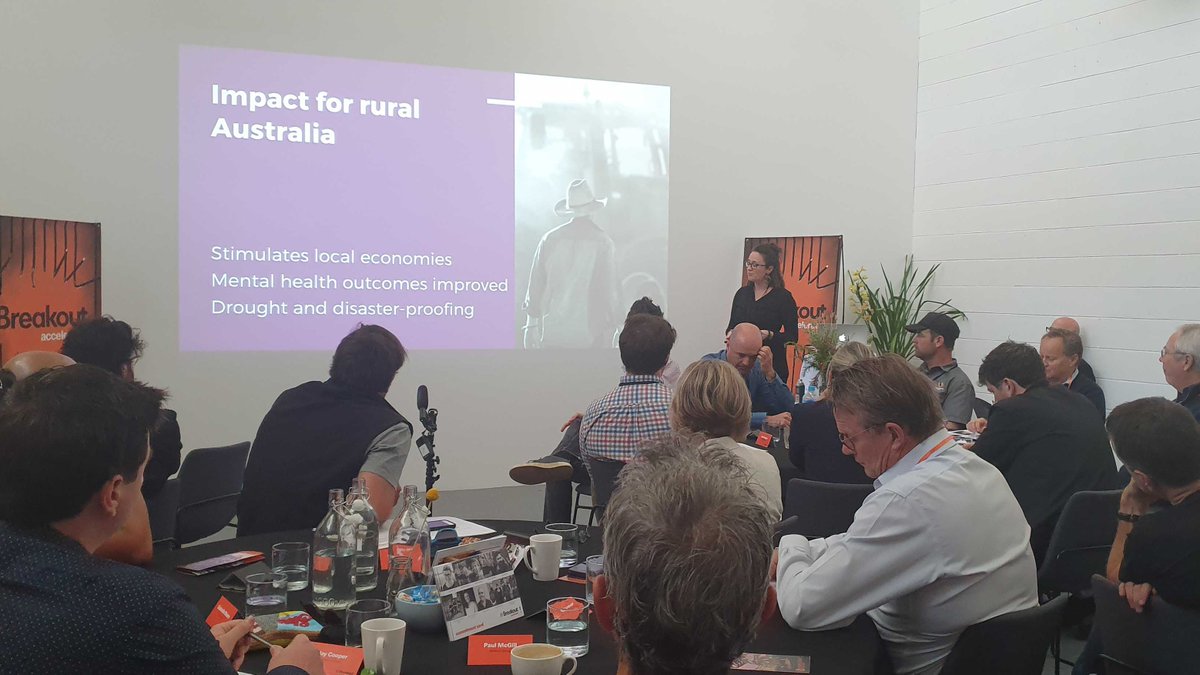 secondmuse's tweet photo. That's a wrap on the #breakoutaccelerator Forum!
It's been wonderful working alongside our partners @AcreAustralia and getting to know so many people and businesses who are committed to #ruralinnovation in Australia.
Now, on to the accelerator.
https://t.co/ZxMte85qrZ https://t.co/9nzukZ503a