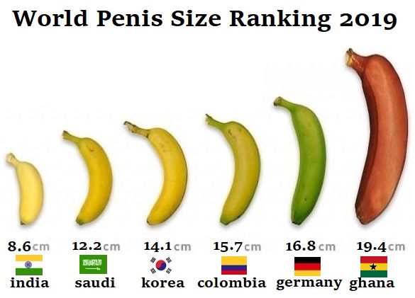 World Smallest Penis Cock Dick Size Country Ranking In The World 2017 1 Ind...