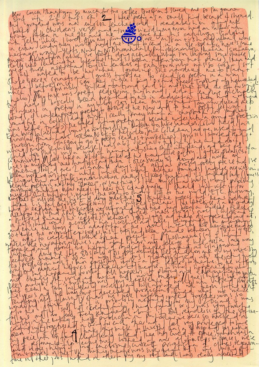 ConchCoffee's tweet photo. This fortnight's interview is with Emilia Weber (@emiliadotweber). A writer, researcher and sometimes performance maker based in London where she is undertaking doctoral work at UCL. Her pamphlet Familiars is published by @sadpresspoetry ✨ get cosy🐚☕
https://t.co/EBe5dMZZXM https://t.co/3CinQg10kz