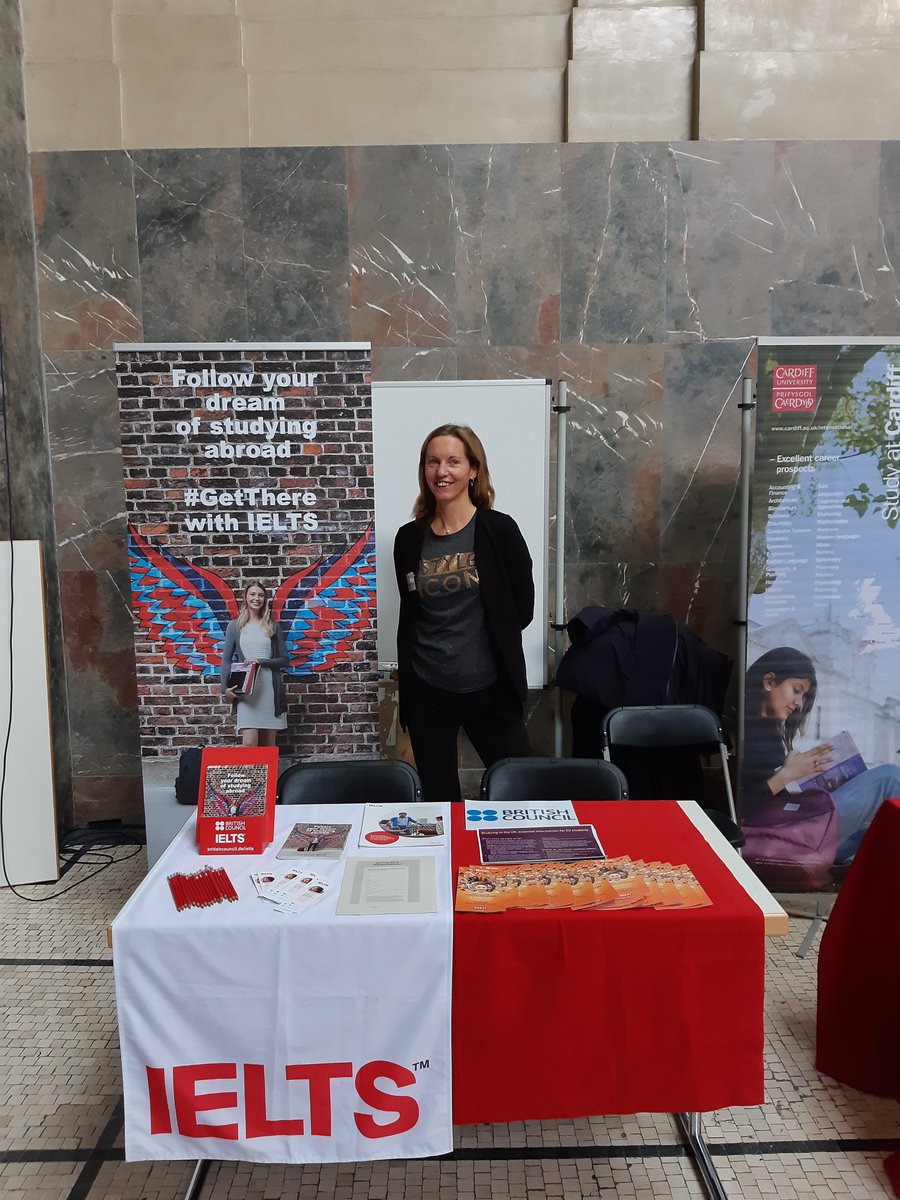deBritish's tweet photo. We're at stunning #Lichthof of @LMU_Muenchen today, our last stop for the education fairs this year! 
Catch us until 3 pm to have all questions about studying in the UK answered. 
@StudyUKBritish #highereducationfairs 🇬🇧🎓 https://t.co/WAfs79LuOU