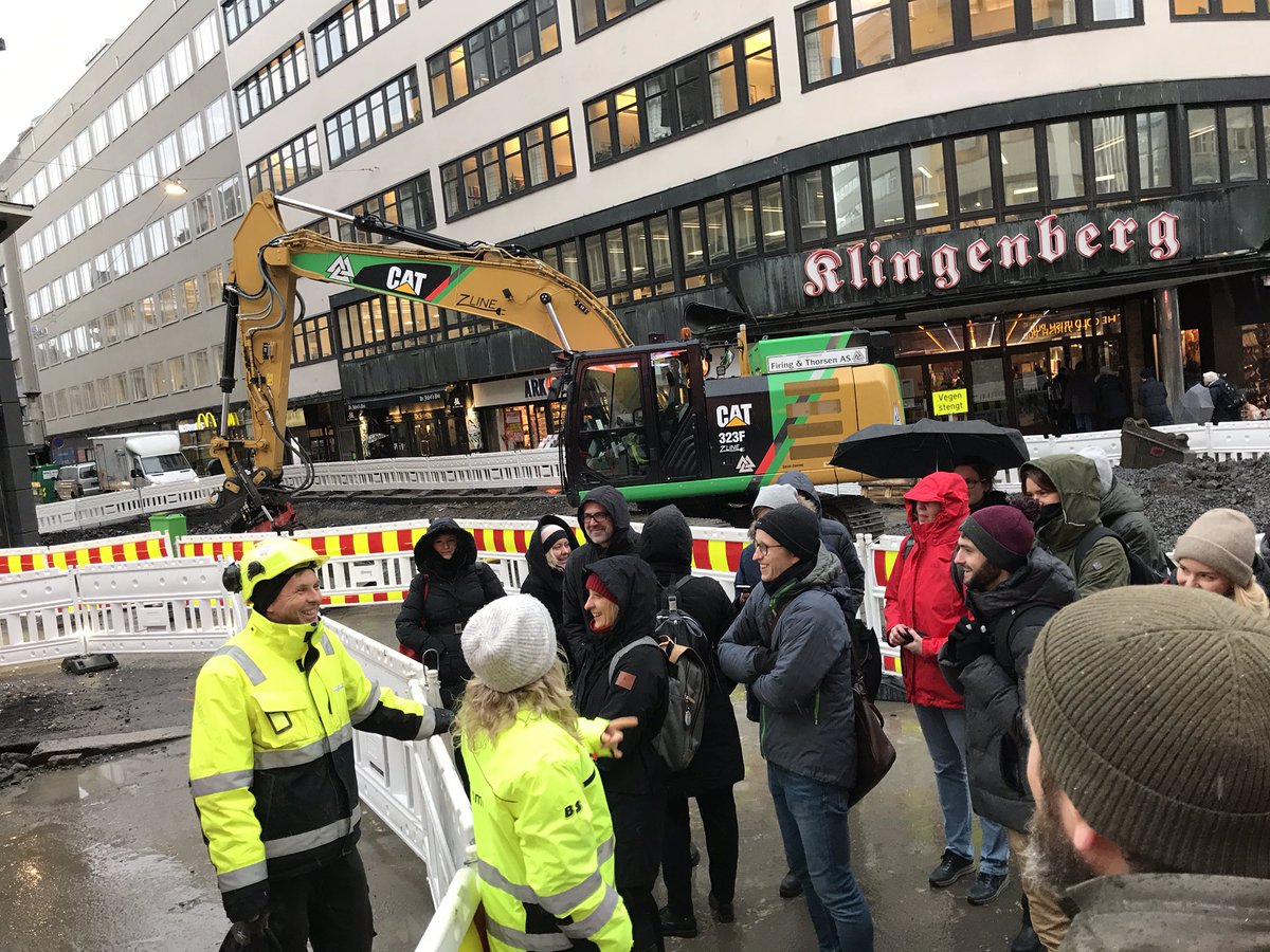 AndersVJensen's tweet photo. #BigBuyersInitiative is visiting @Oslokommune these days to discuss and learn about innovative procurement. Exciting visit to the #Zeroemissionconstruction site. https://t.co/xwRoQQeIB9