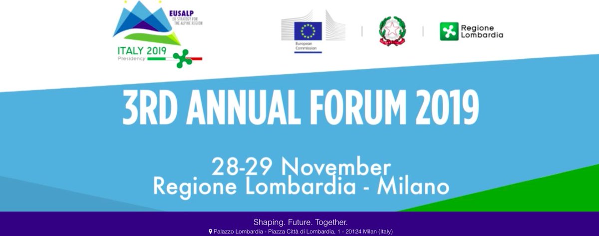 The 3rd <a href="/_Eusalp/">EUSALP</a> Annual Forum is opening. <a href="/IMEASProjectAS/">IMEAS</a> stand at N3 (today and tomorrow) and #workshop workshop on Perspectives for the #EnergyTransition at N4 (tomorrow morning at 8:45). Let's reinforce #cooperation for a greener future! #EUSALP #IMEASProjectAS