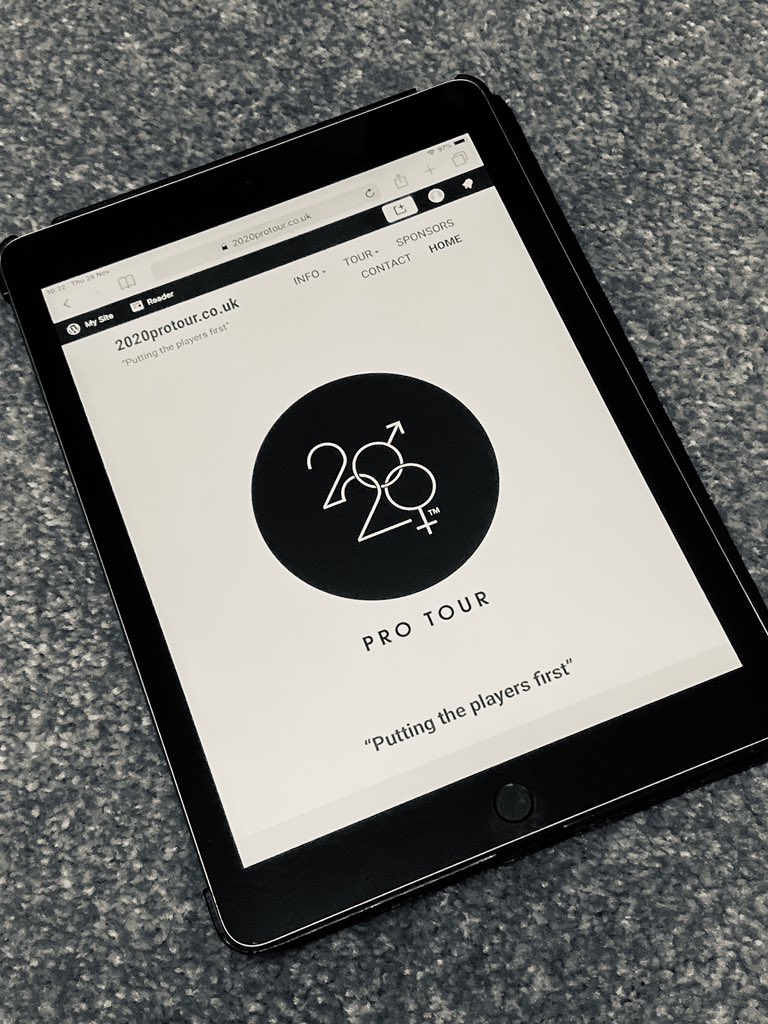 It’s happening....

Website and Facebook page will launch 🚀 10am tomorrow 👀!! 

#2020protour #equality #golf