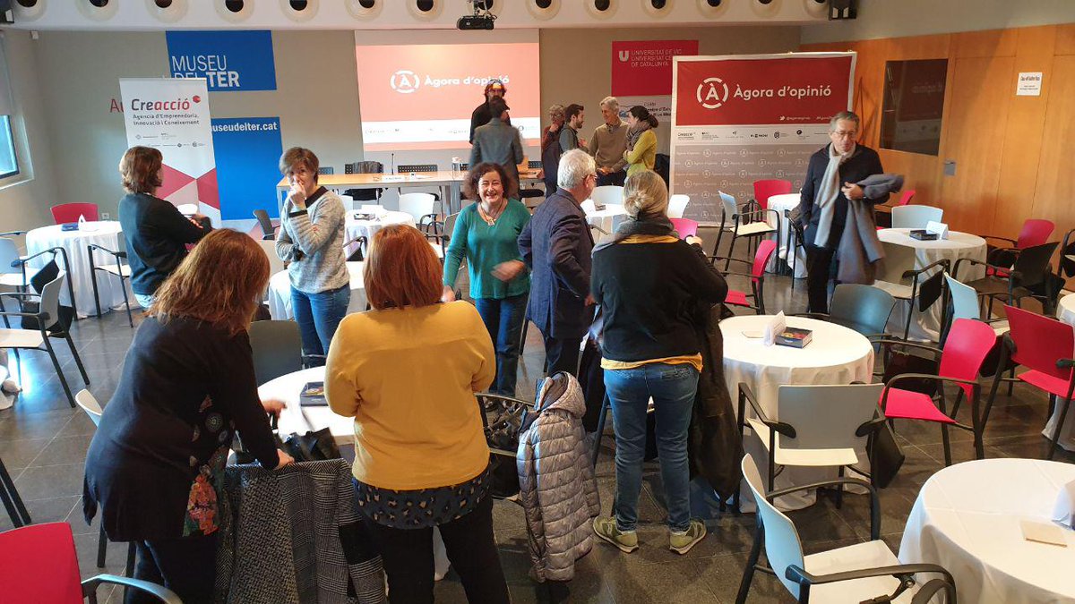 📣¡A punto de empezar! #KoldoSaratxaga es el ponente invitado en una nueva edición del 🚩Ágora de Opinión, en el Museo del Ter de Manlleu. Charla y debate sobre un 🔝Nuevo Estilo de Relaciones para reinventar las organizaciones del futuro.🙋‍♀️
<a href="/Creaccio/">Creacció</a>