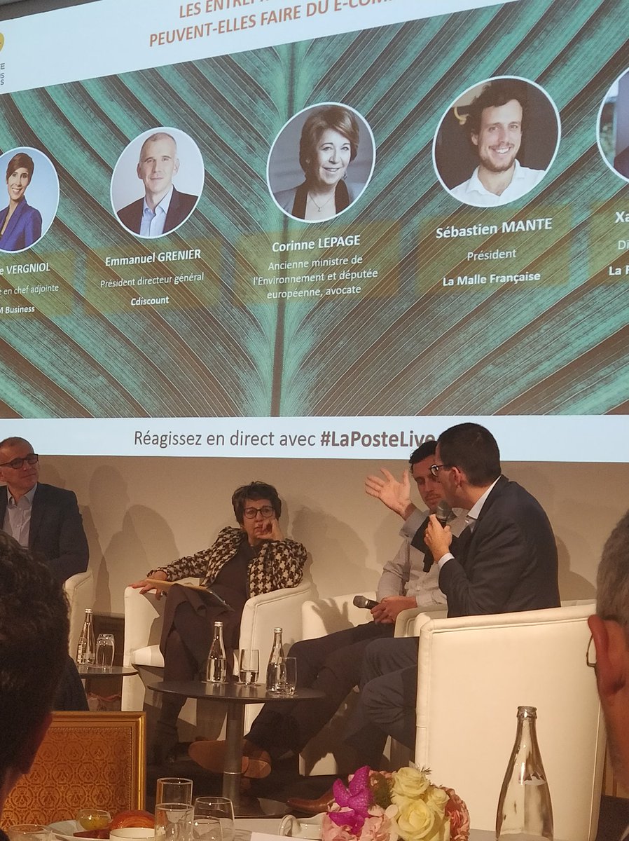 "Et les livraisons par train ?" questionne <a href="/kvergniol/">VERGNIOL Karine</a> 
"On a testé mais nous n'avons pas la qualité de service que les clients attendent" Xavier Mallet, DG La Poste - Colissimo #LaPosteLive