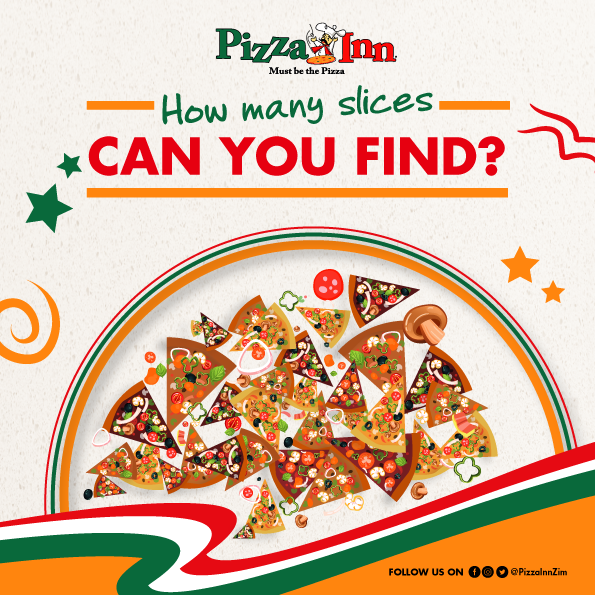 Pizza Inn Zimbabwe on Twitter "How many slices of pizza are in this photo? PizzaTrivia