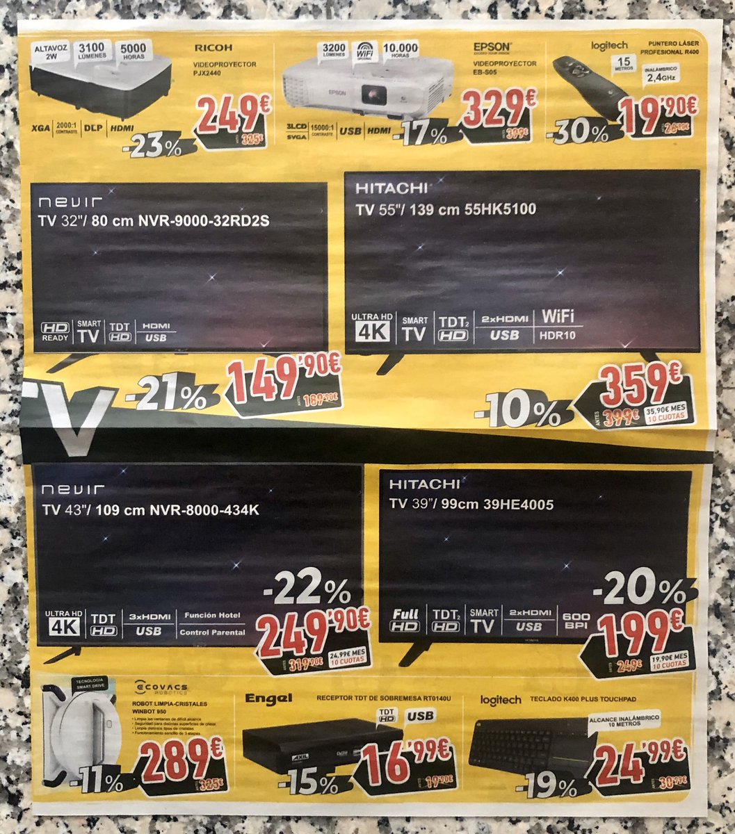 nLineaConTeruel's tweet image. BLACK FRIDAY en DYNOS TERUEL, hasta el 5 de diciembre. #dynos #informatica #televisores #moviles #portatiles #impresoras #pequeñoelectrodomestico.