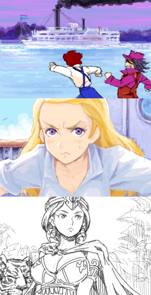 drawr終了しちゃうのか、しばらく行ってなかったけど色々描かせてもらった 