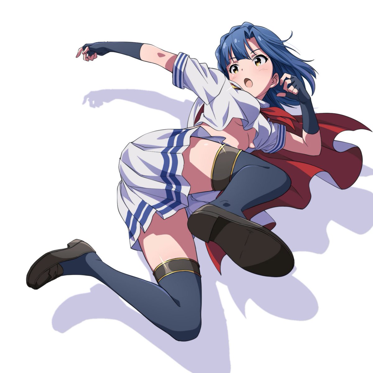 七尾百合子 「#いいニーハイの日 」|あさなや@王都の外れの錬金術師コミックス3巻発売中！のイラスト