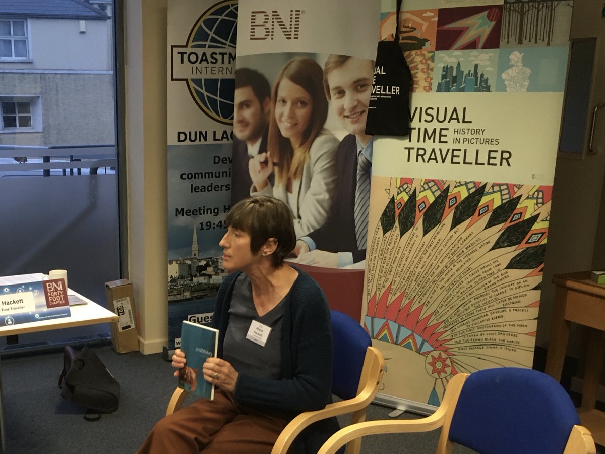 FortyFootBNI's tweet photo. Alison Hackett, writer and publisher shares her why.  Why she writes and what inspires her creativity.
#GiversGain #BNI https://t.co/mnzRVIlN6b