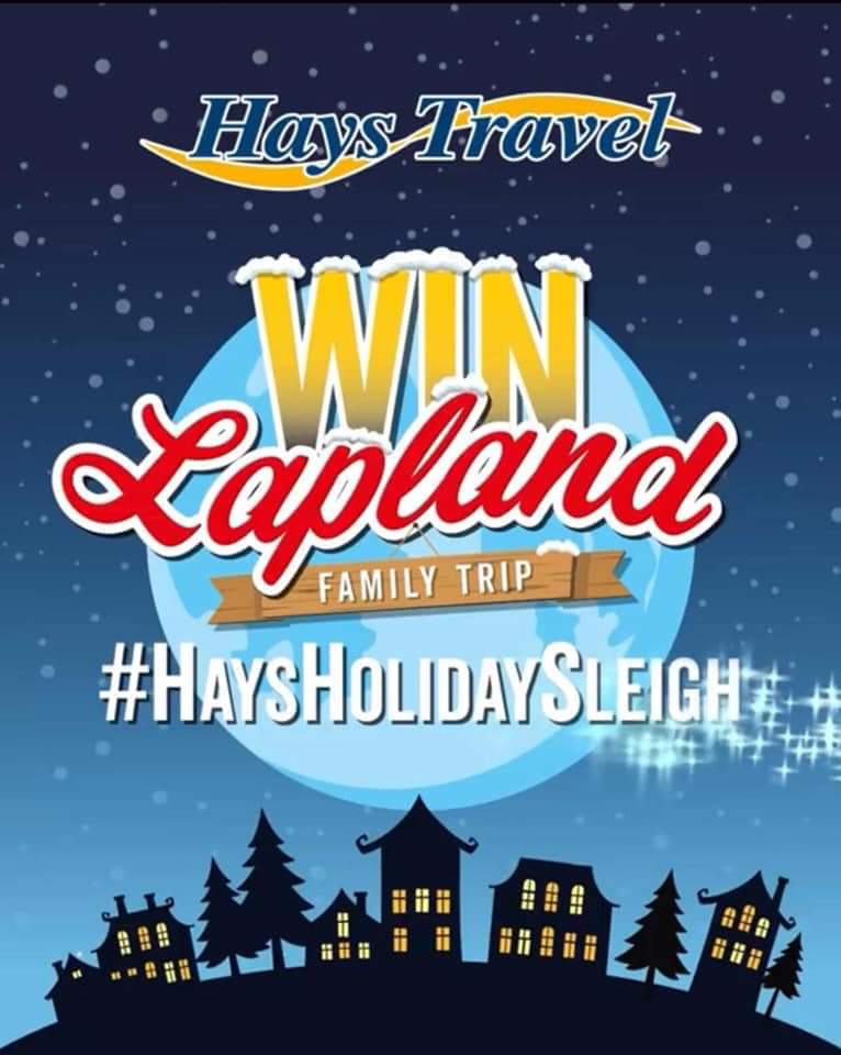 Hays Travel Shrewsbury (@haysshrewsbury) on Twitter photo ✨ IT'S TIME... #HaysHolidaySleigh is BACK! ✨
We're giving you the chance to win some amazing prizes, including a magical family trip to Lapland!
ENTER NOW by using #HaysHolidaySleigh across Twitter and Instagram and if your hashtag hits a checkpoint, you'll win a prize! 🎁 ✨ IT'S TIME... #HaysHolidaySleigh is BACK! ✨
We're giving you the chance to win some amazing prizes, including a magical family trip to Lapland!
ENTER NOW by using #HaysHolidaySleigh across Twitter and Instagram and if your hashtag hits a checkpoint, you'll win a prize! 🎁