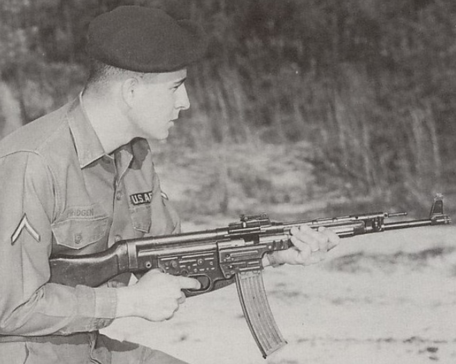 oops thats US giving Montagnard fighters MP40s. Then you have another US soldier test firing an StG-44. Another weird one are these Czechoslovakian modified 98k that they didnt like and dumped into N Vietnam along with regular ones