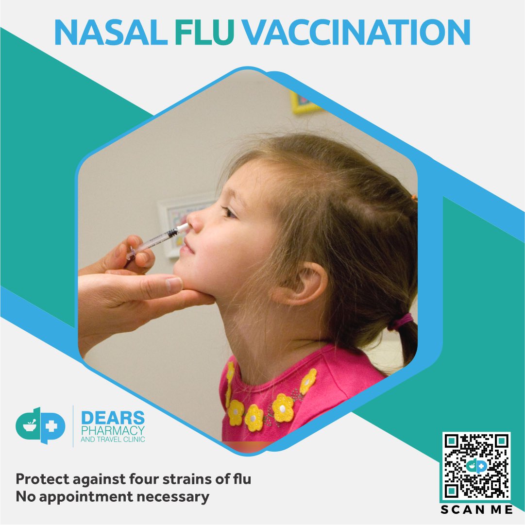 DearsPharmacy's tweet photo. Nasal Flu Vaccination available with no appointment necessary across our pharmacies in Edinburgh & Fife. #nasalflu #fluenz #childflu #edinburgh #fife https://t.co/NFHJoxs5Vs