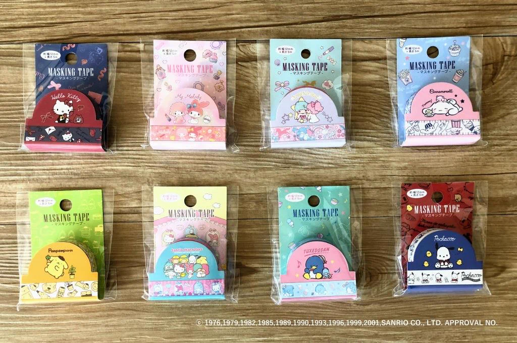 mt✕サンリオキャラクターズ　限定マスキングテープ　キティ　ポムポムプリン Can☆Do/キャンドゥ on X: 