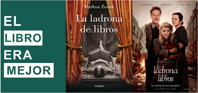 UAM_Biblioteca on X: El libro era mejor: La ladrona de libros   #BibliotecadeEducaciónUAM @FaculEDUAM   / X