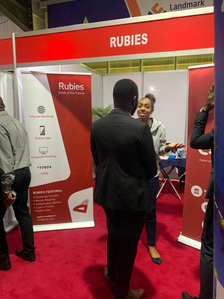 rubies_ng's tweet photo. Yesterday was eventful at #zenithtechfair2019 we met amazing people, answered questions and welcomed new customers to the family #rubiesbank #digitalbanking #customerservice https://t.co/c0HkNhuVWJ