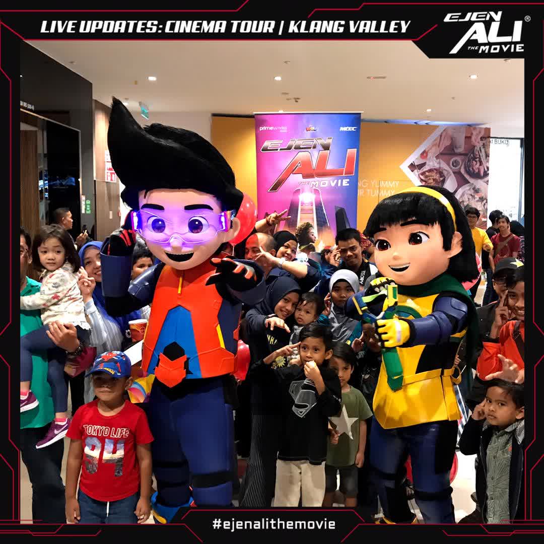 Ejen Ali No Twitter A Look During Misi Jelajah Ejen Ali The Movie At Gsc Mytown All Ejens Suit Up Your Biggest Mission Begins Today Charge In Your Nearest Cinemas And Get