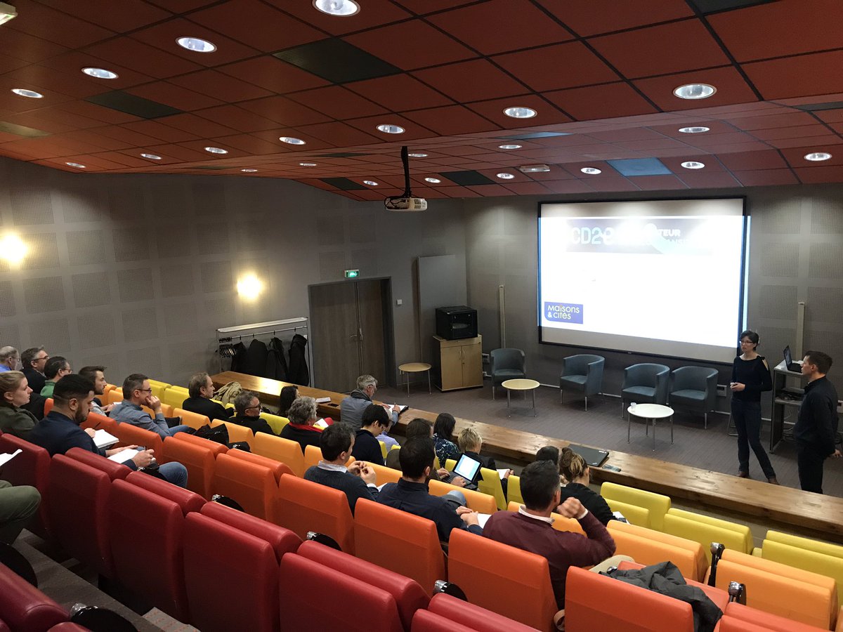 CarcelJean's tweet photo. Aujourd’hui Maisons et cités, rassemble les Maîtres d’œuvres désignés pour les premières opérations #ERBM, ses chefs de projets et le #CD2E . Objectif : travailler ensemble, pour respecter les engagements de qualité du référentiel d’ambitions partagées #ERBM https://t.co/bBzgcrNZ2i