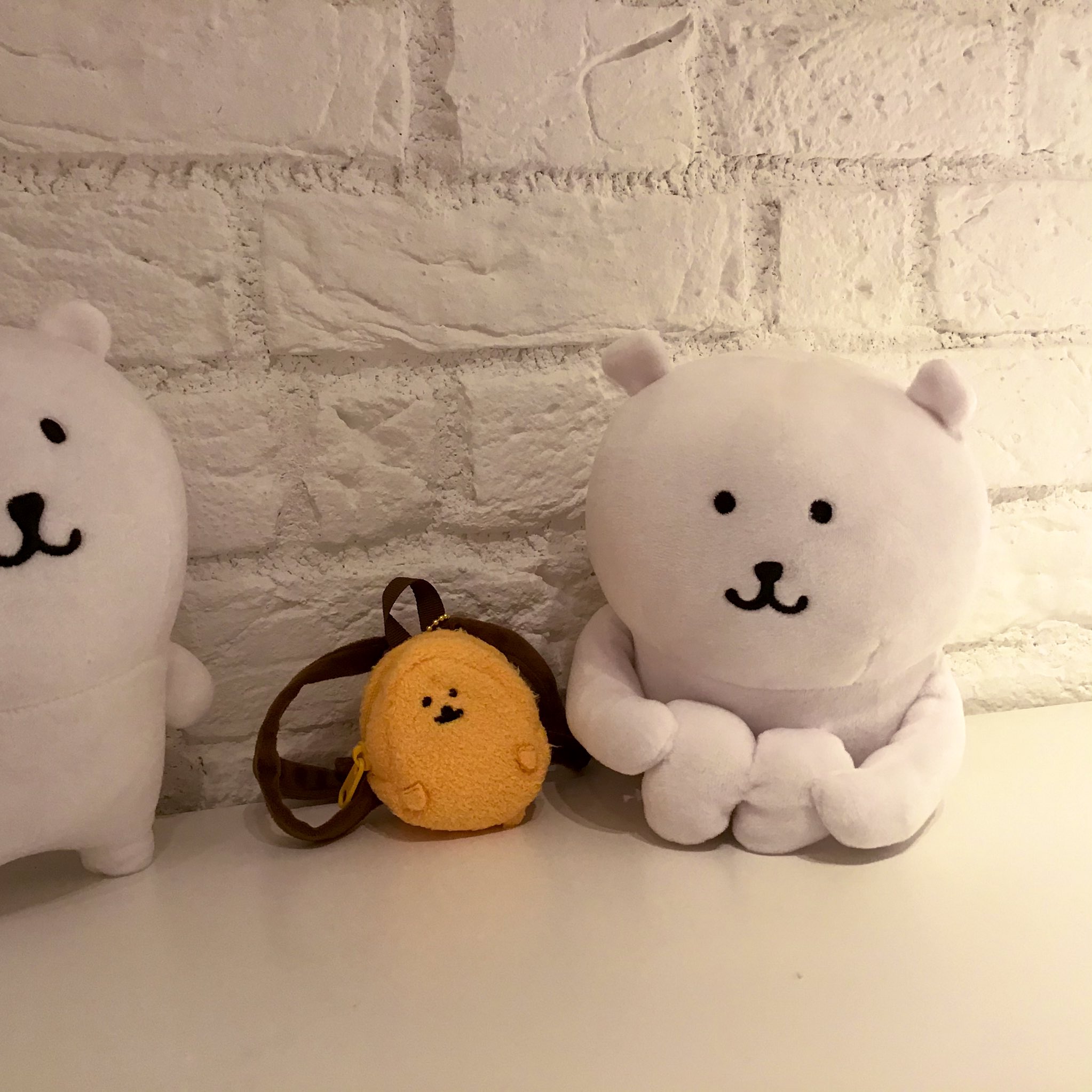 自分ツッコミくま　ぬいぐるみ リュックポーチ 自分ツッコミくまぬいぐるみ リュックポーチ