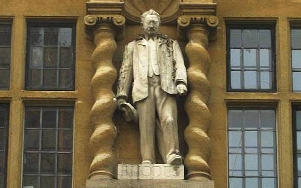 3) Tony was a Rhodes Scholar.A Rhodes Scholar ranks as an approximate equivalent to a 'Skull and Bones' in the illuminate world.Tony has always praised the Rhodes Program at Oxford.Once he even demanded the Statue of Rhodes be respected.Cecil Rhodes was a Deep State c@nt.