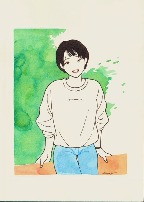 この間若かりし頃の母の写真を盗み見たのだが、
友人が撮ったクールな表情と、
父が撮った可愛い表情のギャップにやられた。 