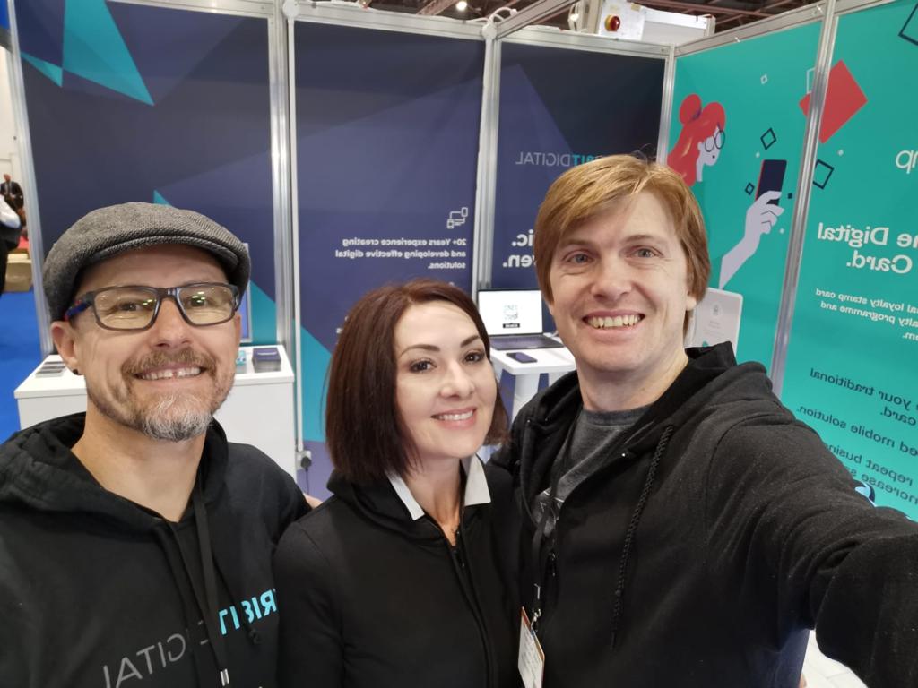 kri8it's tweet photo. Just a week ago we took London by storm with the launch of our new product, DigiStamp, at @RestTechLive. 

DigiStamp turns your loyalty card into a powerful loyalty program and marketing tool. Real world customers become digital assets. 💪

 #ThrowbackThursday #RBTL19 #FES19 https://t.co/PzDGSZfupt