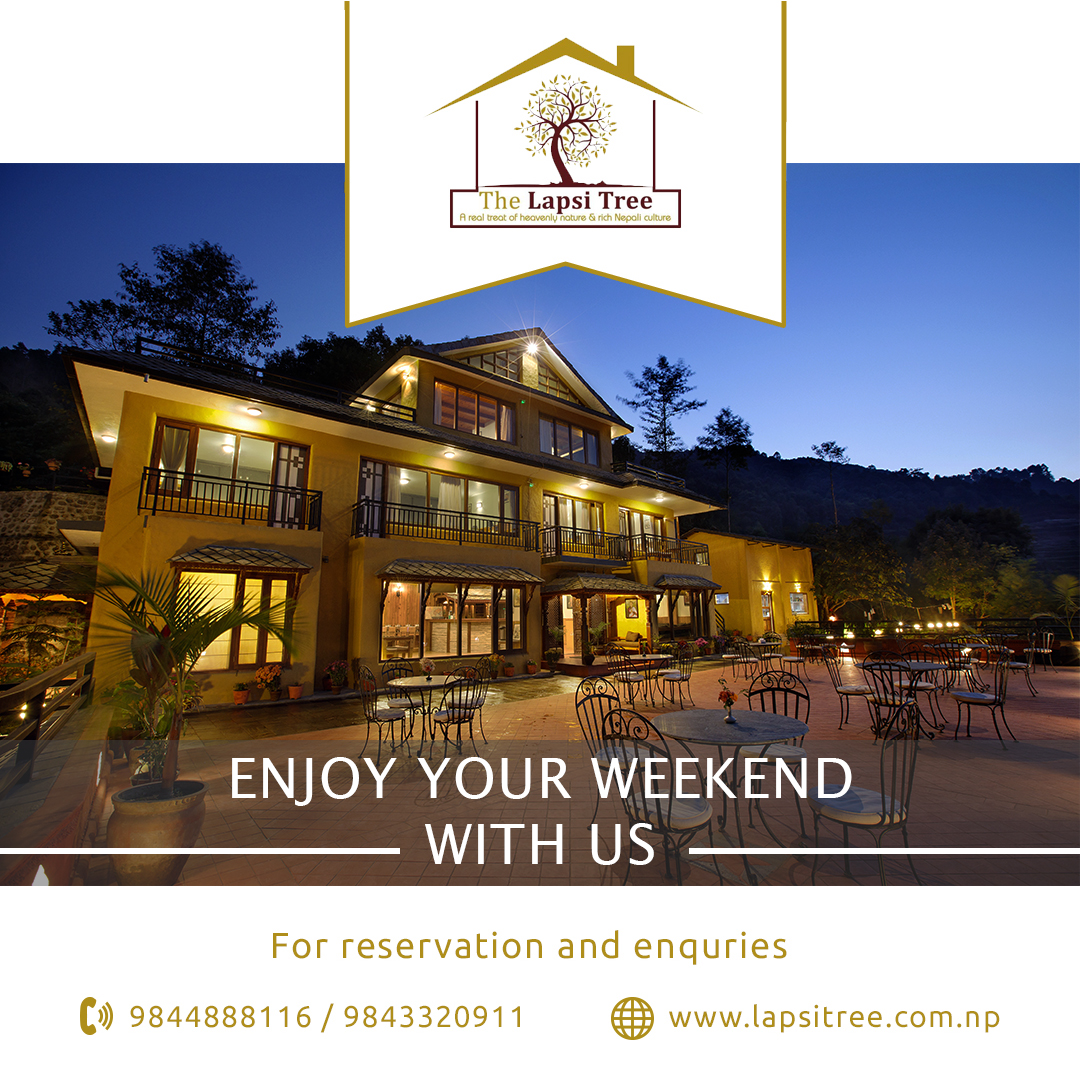 TheLapsiTree's tweet image. Visit us at The Lapsi Tree to have a quality weekend with your loved ones and a tranquil view of nature.
Contact us at: +977-9844888116|+977-9843320911
Email: info@lapsitree.com.np
Website: lapsitree.com.np

#thelapsitree #resort #picnic #jungle #family #visitnepal2020