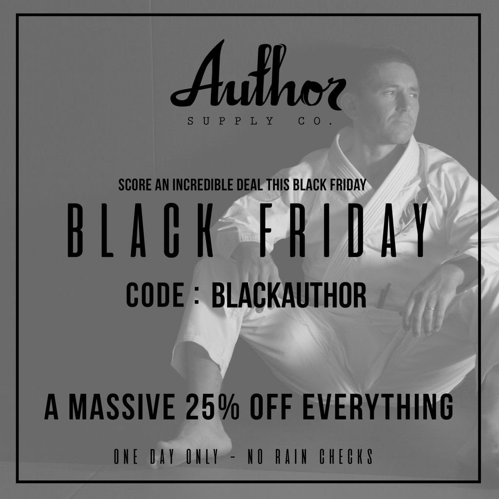 authorsupplyco's tweet photo. Nothing is sacred, and no Gi is safe.

Whether you're treating yourself to an upgrade or getting in some early Christmas shopping, get 25% off ANYTHING right now.

Strictly while stocks last.
#WriteYourOwnHistory https://t.co/1bVpfdA2xd