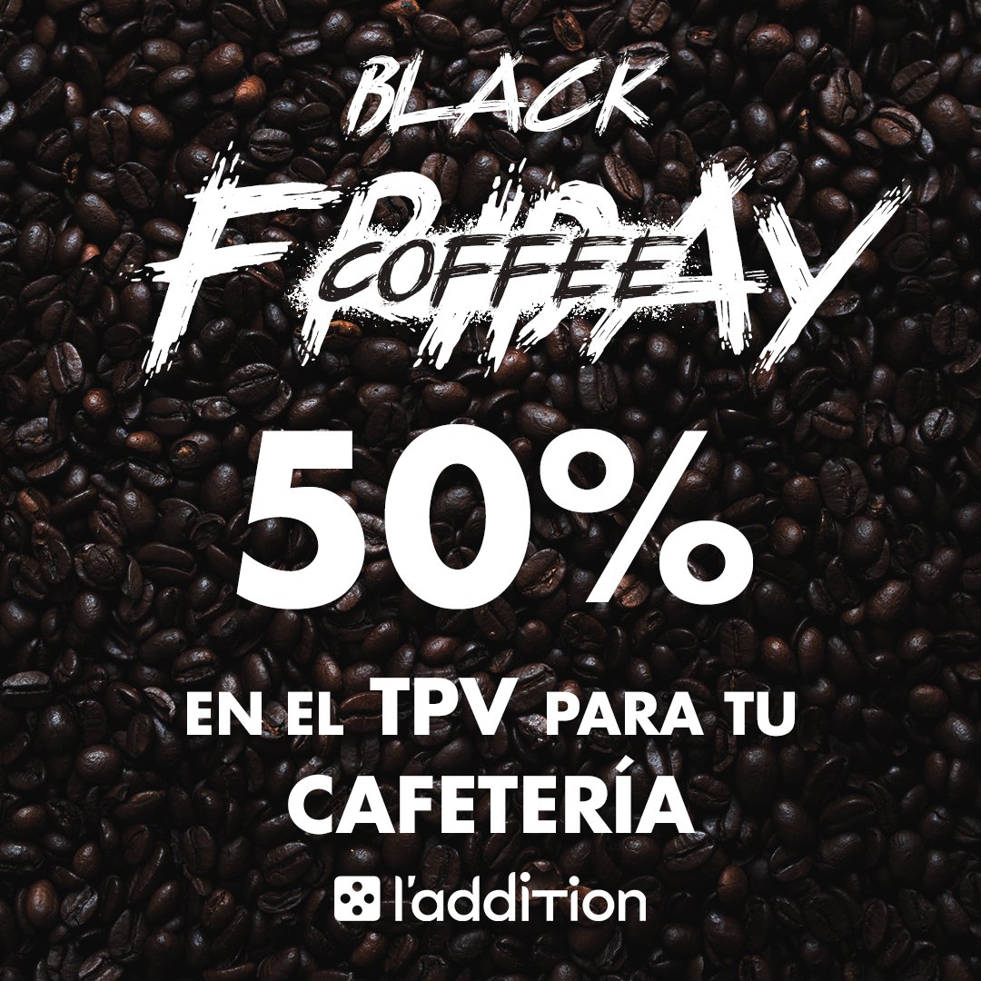 Laddition_Es's tweet photo. ¿Black Friday? ❌
¡Black Coffee! ✅

Un buen café calentito le apetece a cualquiera... pero un descuento del 50% en tu tpv para cafeterías, eso sí es entrar en calor 🔥 #BlackFriday

 https://t.co/06AOnJYW4H https://t.co/4VRUG7VRc9