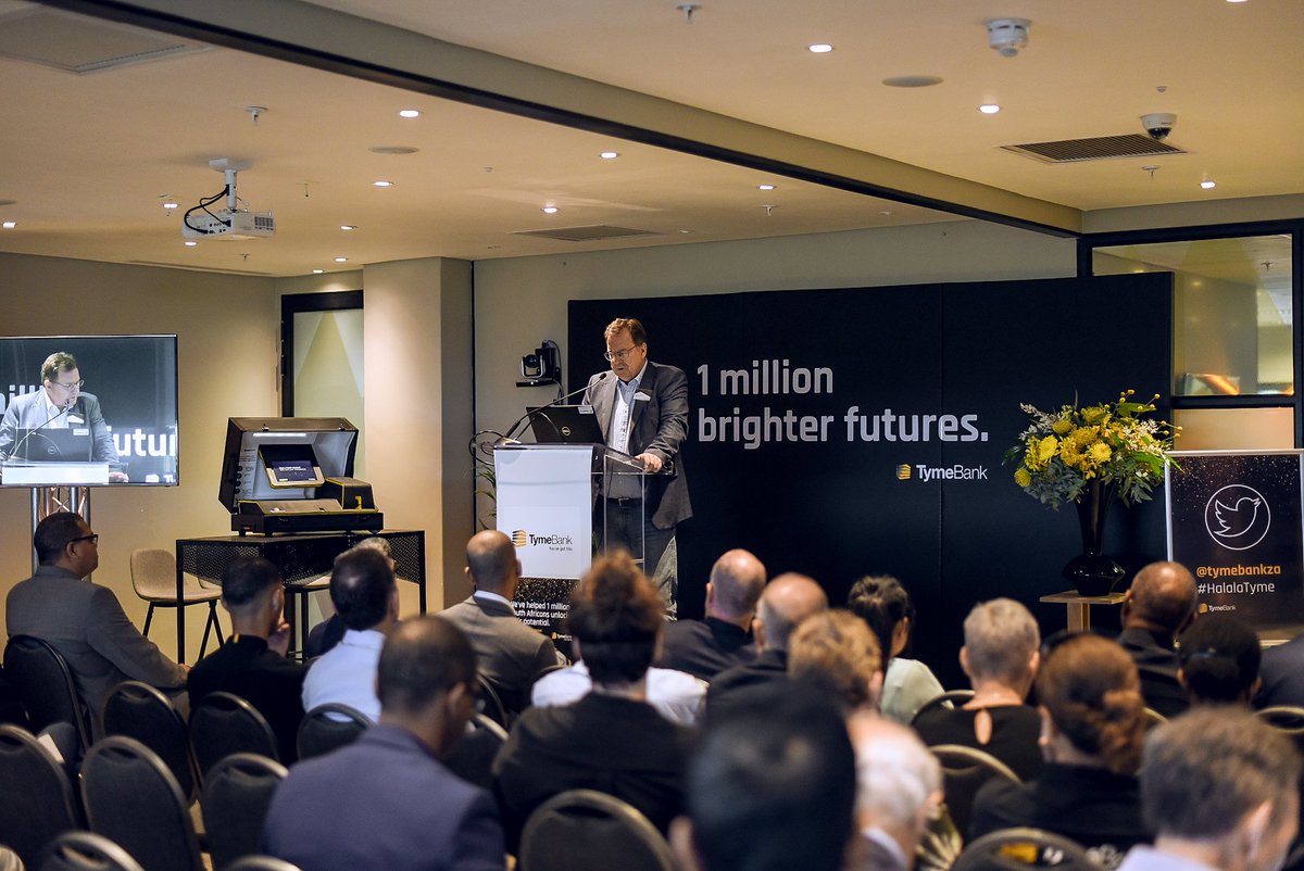 "We’ve backed a few horses - and with TymeBank we have a winner." Johan van Zyl, ARC co-CEO #HalalaTyme