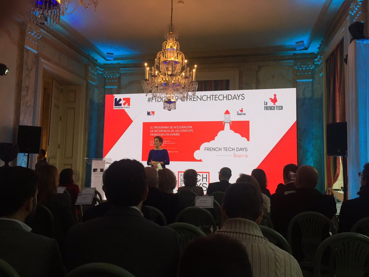 ElenaGarDguez's tweet photo. .@FrenchTechDays #FTDI2019 Hoy conocemos #startups francesas #tech de #businessfrance en #Madrid . Un gran jurado para los #pitches , con @hedifu como maestra de ceremonias https://t.co/hN2v0DkoMZ