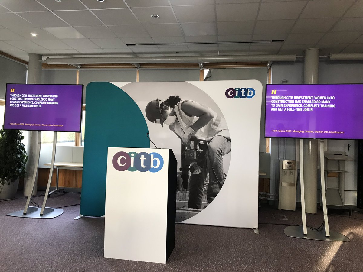 Great to be at the CITB Employer Roadshow. <a href="/CityPlymBiz/">City Plym Employers</a> supporting the construction industry