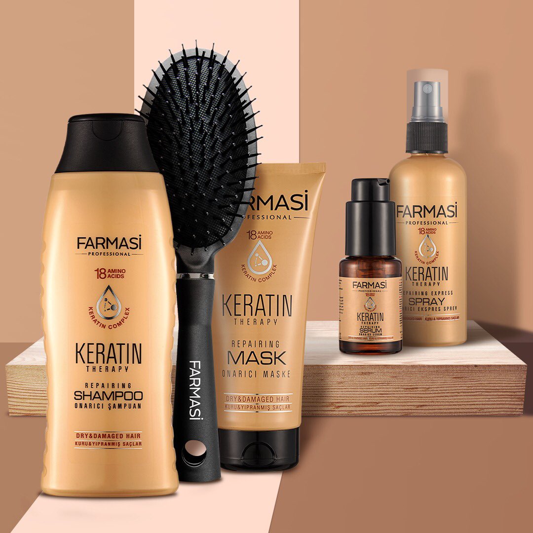 Bu haftanın çekilişi göz kamaştırabilir!
Siz de bizi takip edip bu tweet’i retweet’leyin; Keratin Therapy Onarıcı Sprey, Keratin Therapy Onarıcı Maske, Keratin Therapy Onarıcı Şampuan, Keratin Therapy Onarıcı Serum, Farmasi Oval Saç Fırçasını kazanma şansını yakalayın.