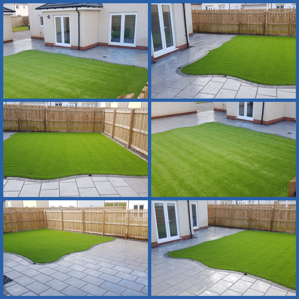 AndersonScaping's tweet image. #CanterraSlate #slabs with 40mm #Astrolawn.