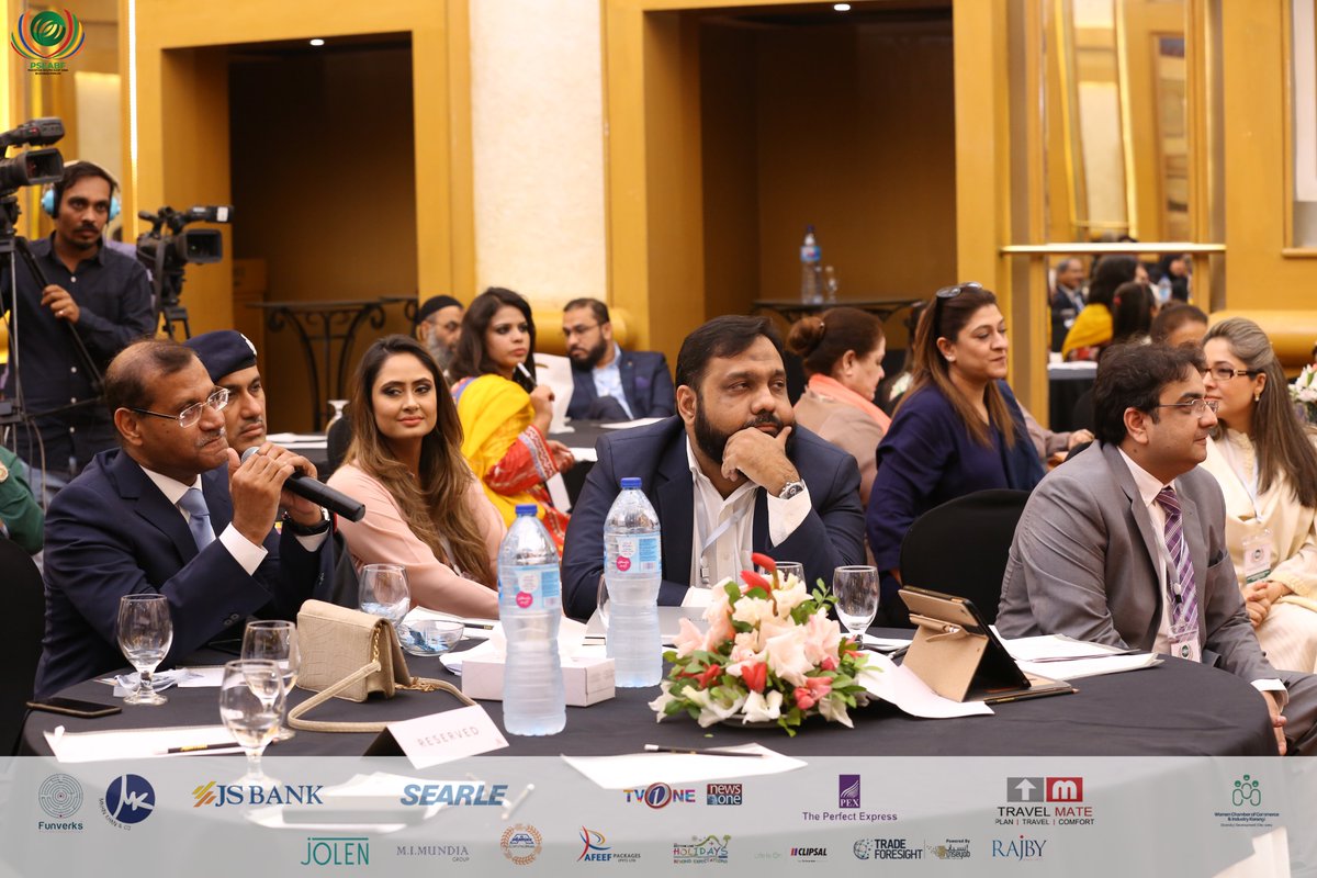 PSEABF's tweet photo. Mr. Imran Haleem Shaikh, Senior Executive Vice President JS Bank talk on ' Creating Leaders Through Inspiration ' at Pakistan South East Asia Business Forum, International Business Conference 2019 @jsblpak  @JSGroupCo #PSEABF2019 #IBC2019 #Karachi https://t.co/1ZkjfoggTn