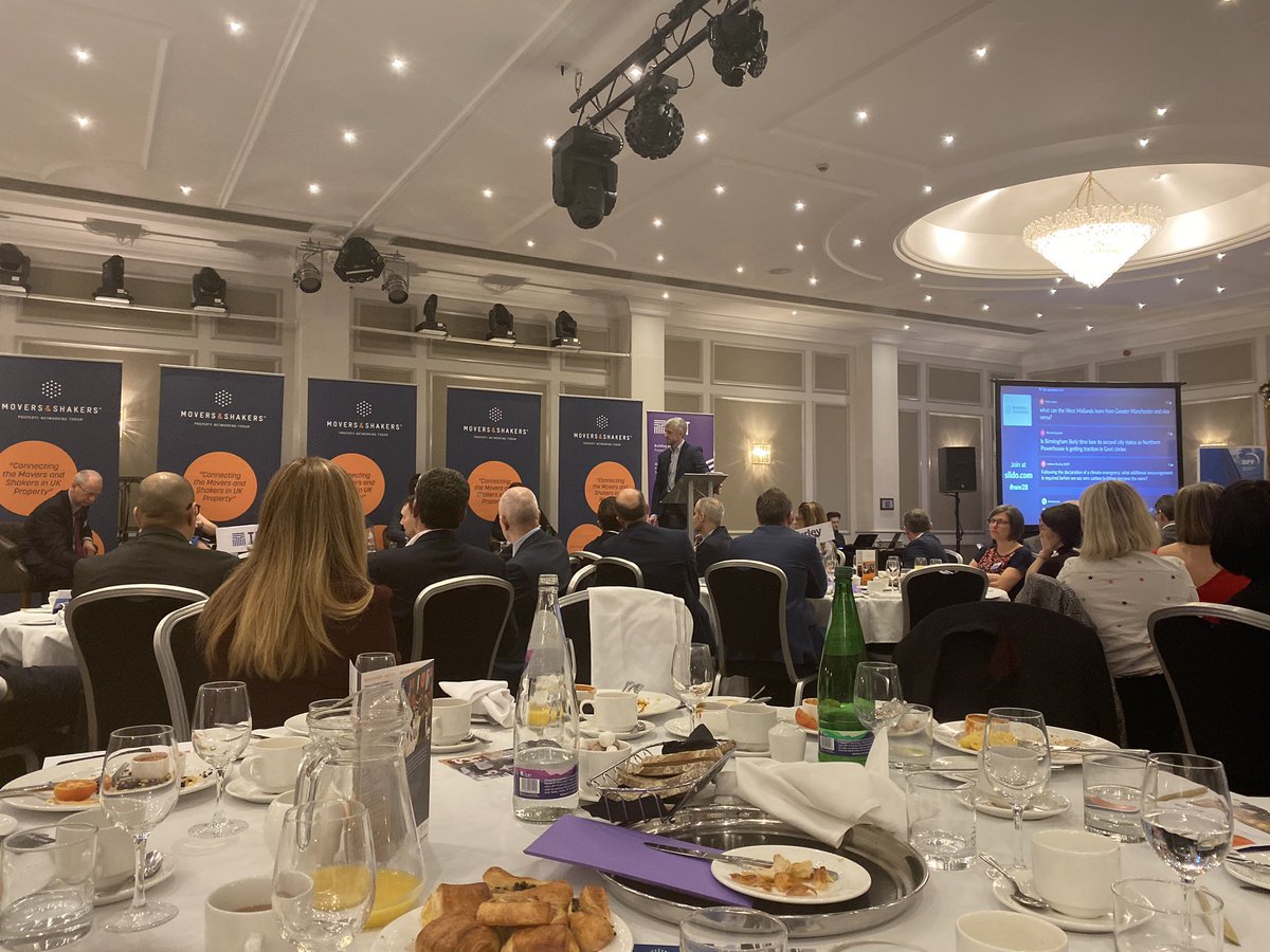 Hearing interesting insight into who’s developing the Midlands this morning <a href="/MoversShakersUK/">Movers & Shakers</a> @SylterLtd #midlandsengine #moversandshakers