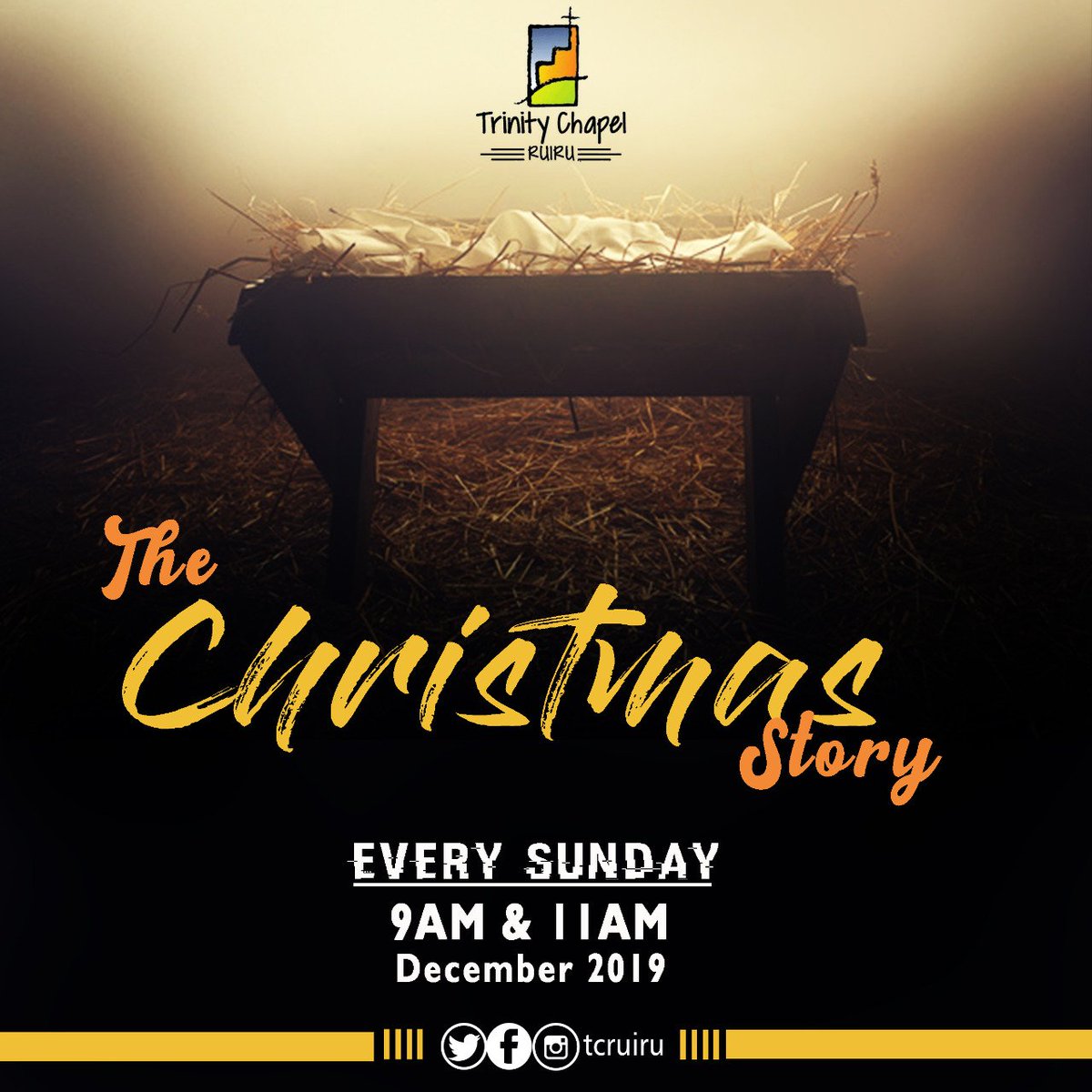tcruiru's tweet photo. Praise the Lord Online Church.
We are almost winding up the month of November and in the same breath wrapping up 2019.
You have been amazing people and we thank God for His ministry to His body through you.
In the month of December.... The Christmas Story unveils.
#TcRuiru https://t.co/syCJF0EegB