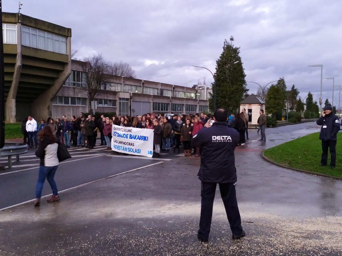 Garbitzaileei babesa adierazteko eta ez daudela bakarrik gogorarazteko UIBk antolatutako kontzentrazioa. <a href="/UIBnazionala/">Unibertsitateko Indar Batasuna</a>