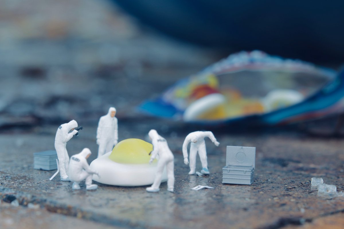 StrathallanSch's tweet photo. Our Art scholar's created miniature installations across the school campus in the style of famed street artist, 'Slinkachu'.
Titles included Black Hole in One, Crossing the Milkyway, Space Dust, Unidentified FRYING Object and Make America GRATE Again...to name a few! https://t.co/wm1oDt8jXC