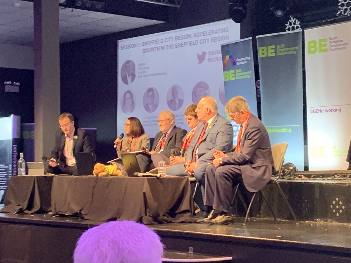 _TomaszR's tweet photo. Very complimentary words from @RMBCPress Chief Executive Sharon Kemp on our @bondbryan Rotherham town centre housing schemes as a catalyst for economic growth. @HousingRMBC #MakingHomesHappen #SCRDC19 https://t.co/luQW0bj8kx